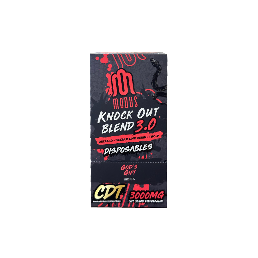 Modus Knock Out HXC Blend 3.0 3000 مجم 5 قيراط