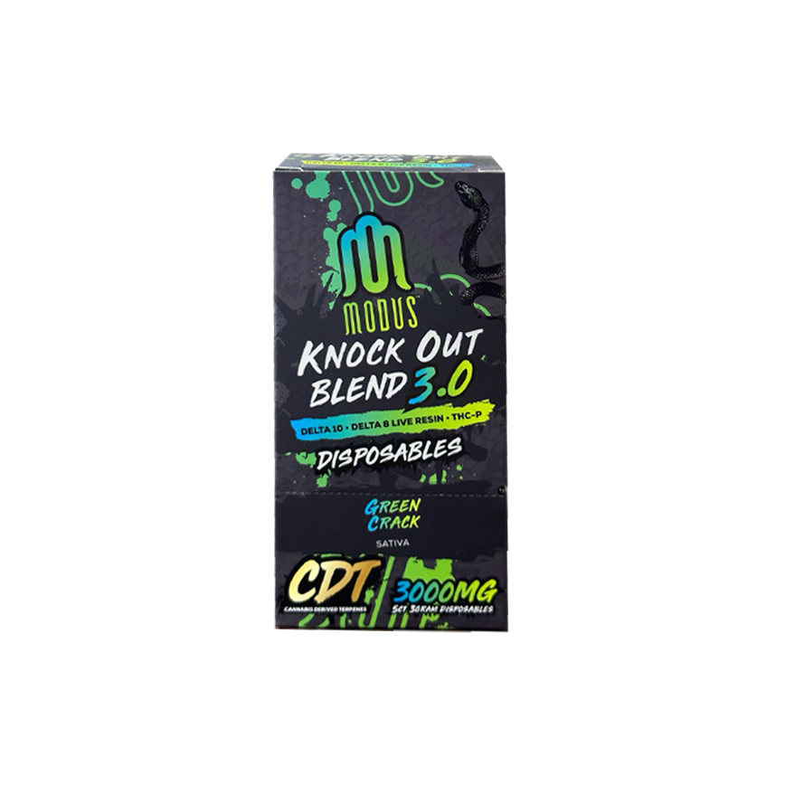 Modus Knock Out HXC Blend 3.0 3000 مجم 5 قيراط