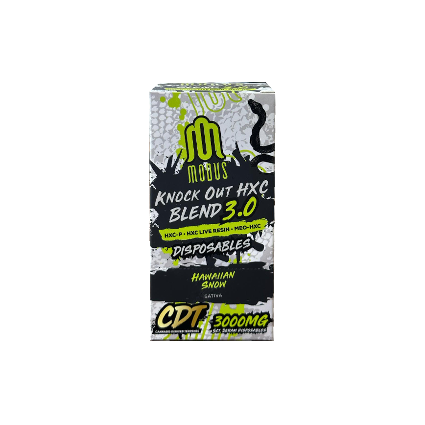 Modus Knock Out HXC Blend 3.0 3000 مجم 5 قيراط