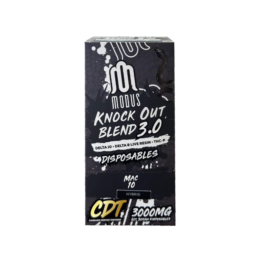 Modus Knock Out HXC Blend 3.0 Mac 10 Hybrid 3000Mg 5Ct
