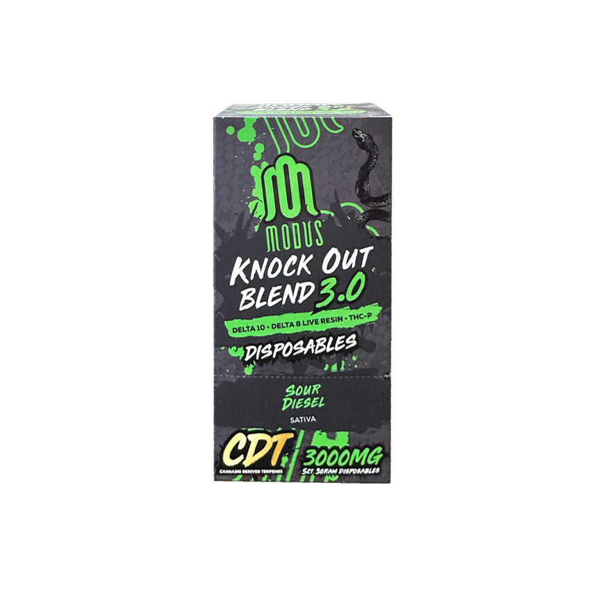 Modus Knock Out HXC Blend 3.0 3000 مجم 5 قيراط