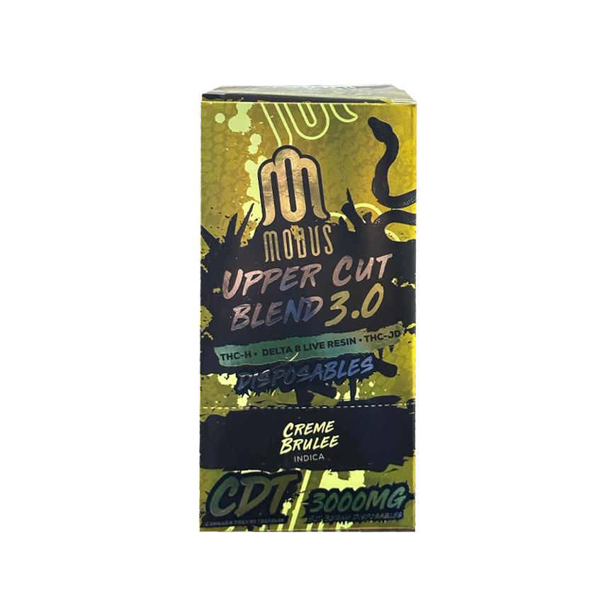 Modus Upper Cut Blend 3.0  Creme Burlee Indica 3000Mg 5Ct