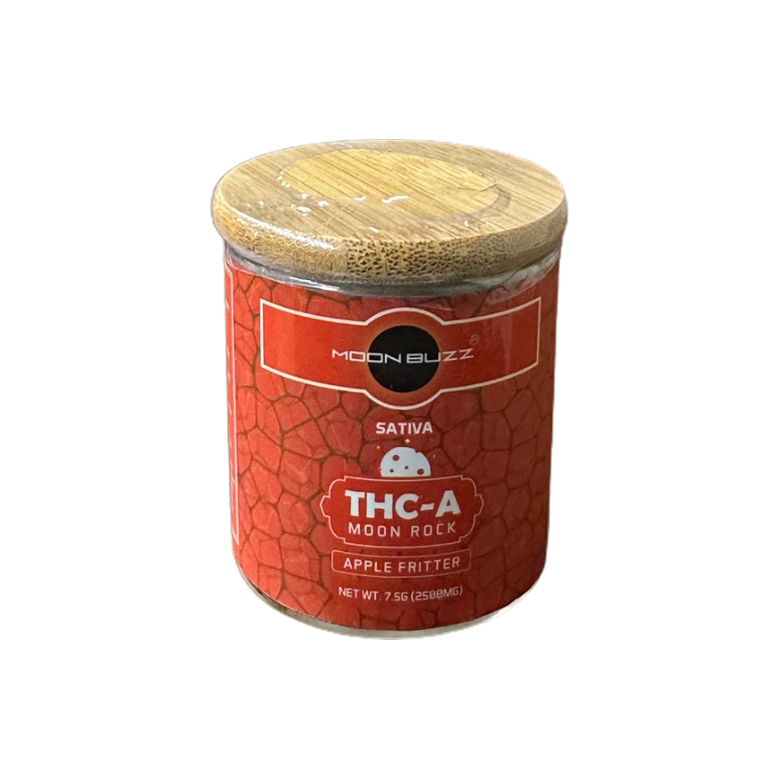 Moon Buzz Sativa THC-A Moon Rock Apple Fritter 2500Mg