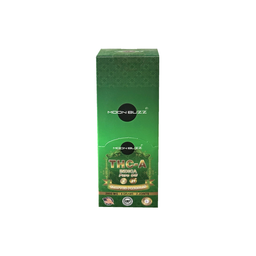 Moon Buzz Thc-A Indica Pre Roll 2000Mg 4Grams - 2Joints