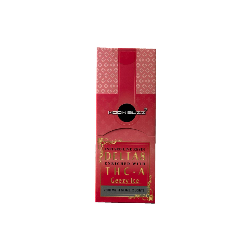 مون باز Thca Preroll 2000 ملغ 4 جرام 2 مفاصل 6 قيراط