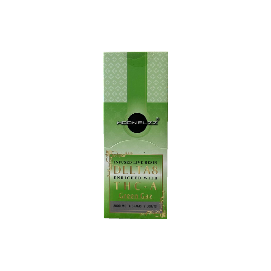 مون باز Thca Preroll 2000 ملغ 4 جرام 2 مفاصل 6 قيراط