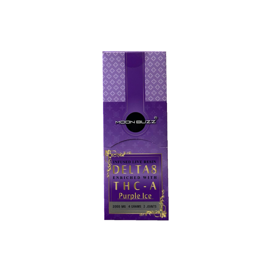 مون باز Thca Preroll 2000 ملغ 4 جرام 2 مفاصل 6 قيراط