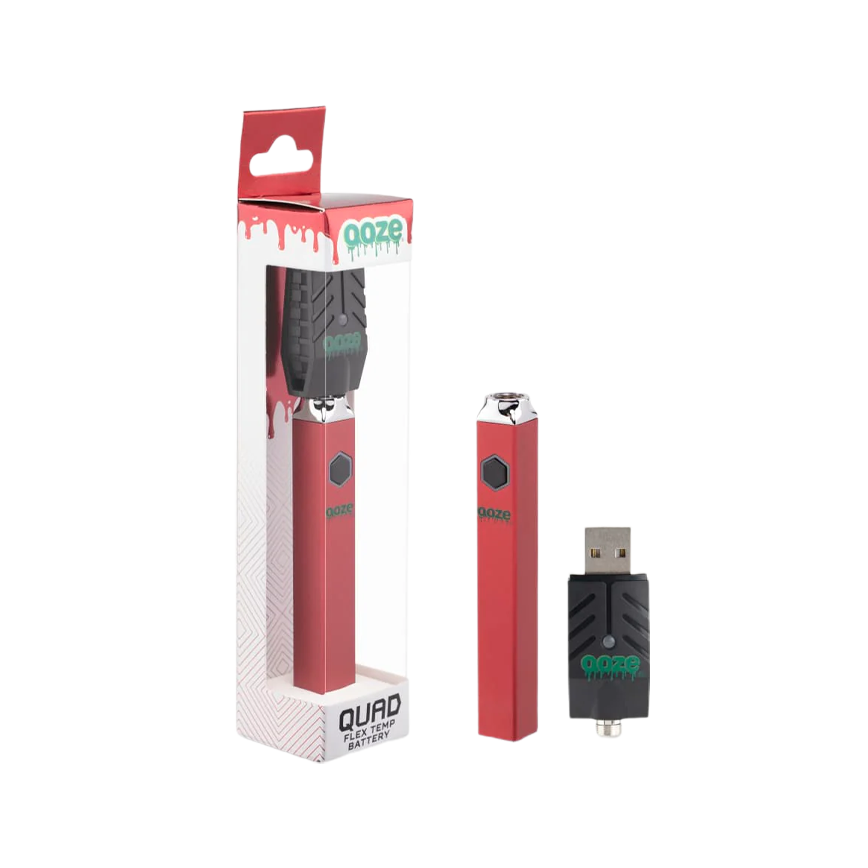 Ooze Quad Flex Temp Battery 500 MAH 510 Thread