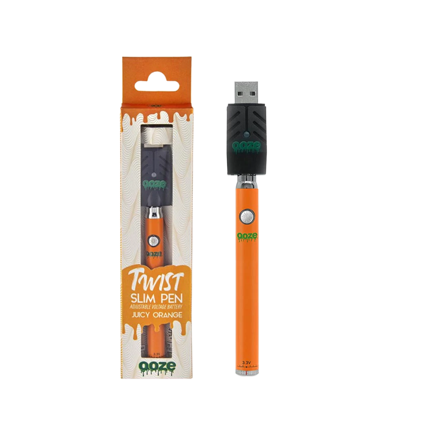 Ooze Twist Slim Pen Adjustable Voltage Battery 320 mAh 510 Thread