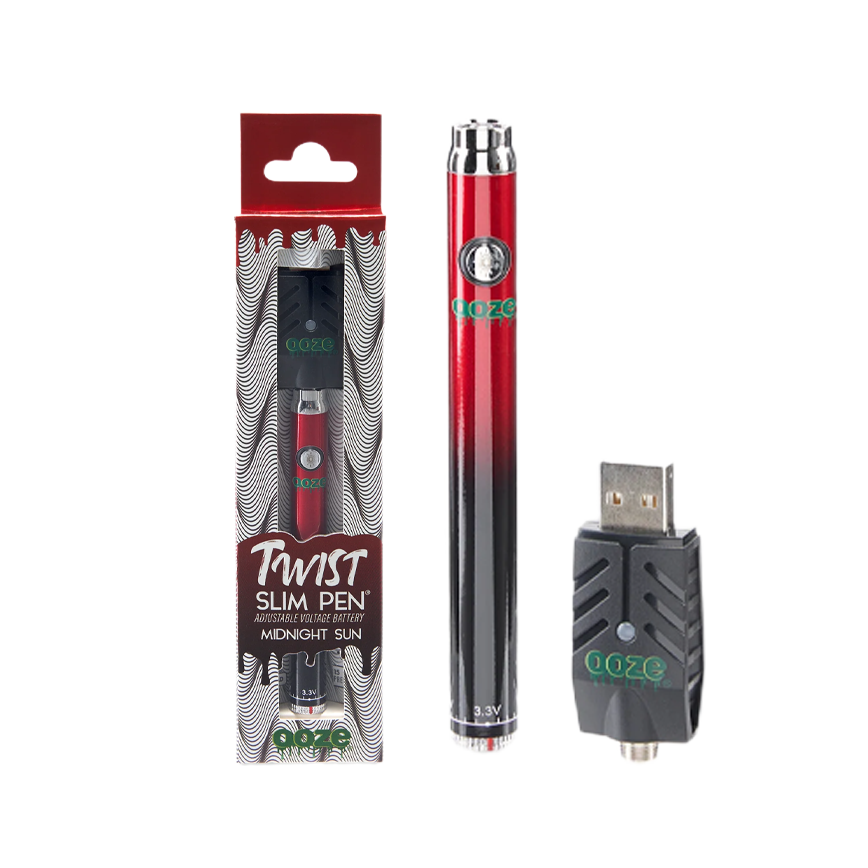 Ooze Twist Slim Pen Adjustable Voltage Battery 320 mAh 510 Thread