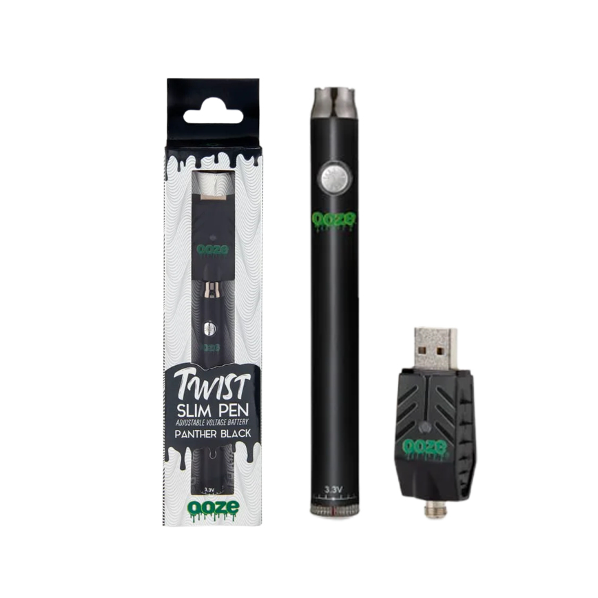 Ooze Twist Slim Pen Adjustable Voltage Battery 320 mAh 510 Thread
