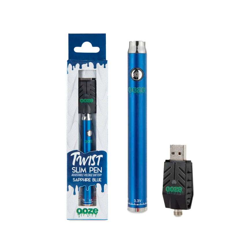Ooze Twist Slim Pen Adjustable Voltage Battery 320 mAh 510 Thread