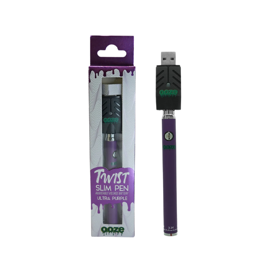 Ooze Twist Slim Pen Adjustable Voltage Battery 320 mAh 510 Thread
