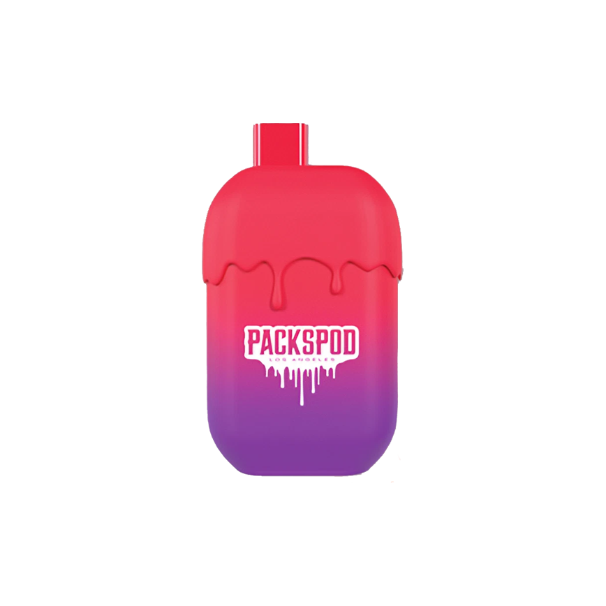 Packspod Cherry Slurpie 5000Puffs 5% 5Ct