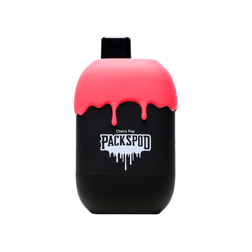 Packspod Blackcherry Gelat 5000PUFF 5% 5Ct