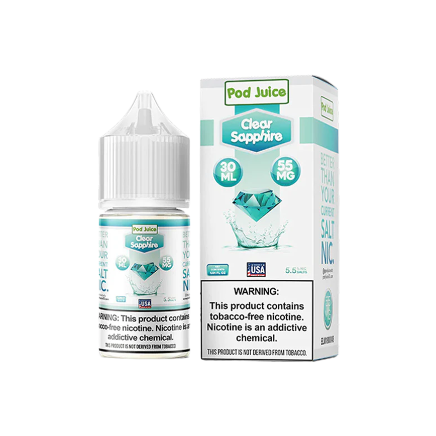 Pod Juice Clear Sapphire 30Ml