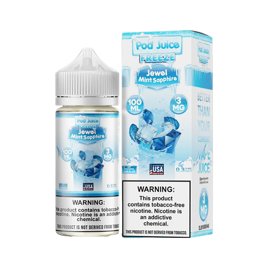 Pod Juice Jewel Mint Sapphire 100Ml