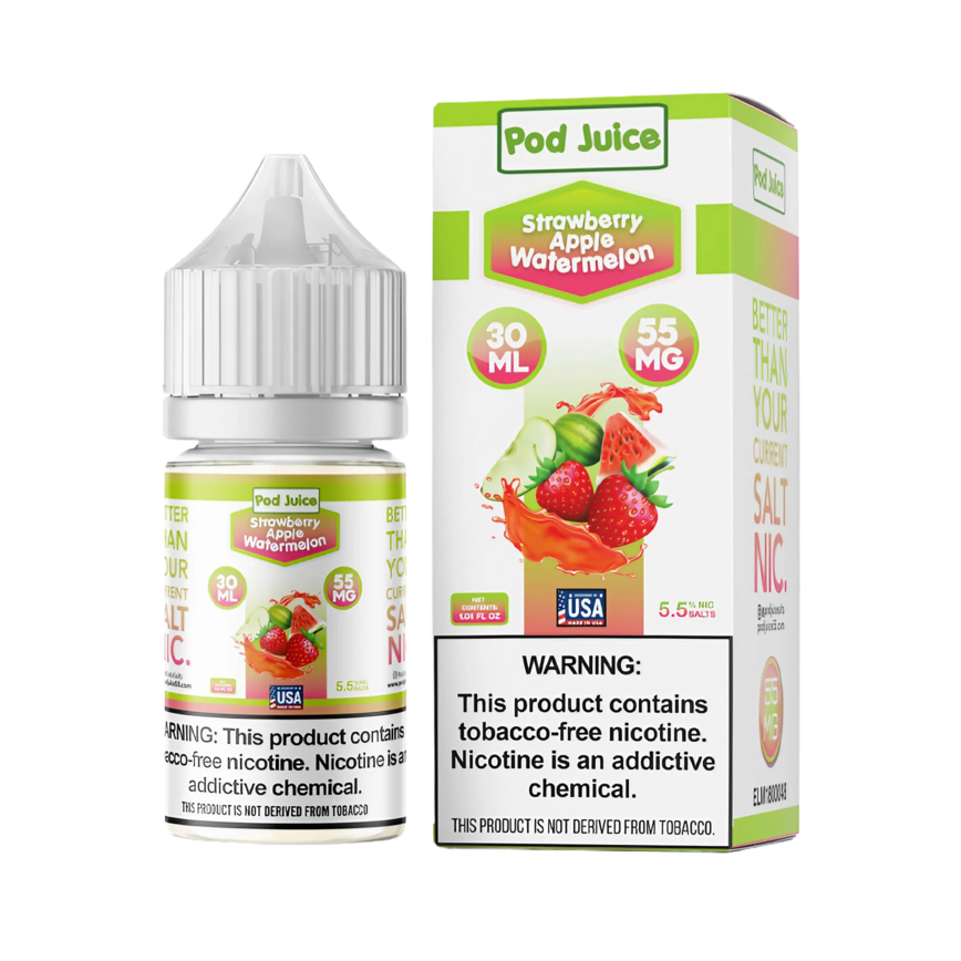 Pod Juice Starwberry Apple Watermelon 30Ml