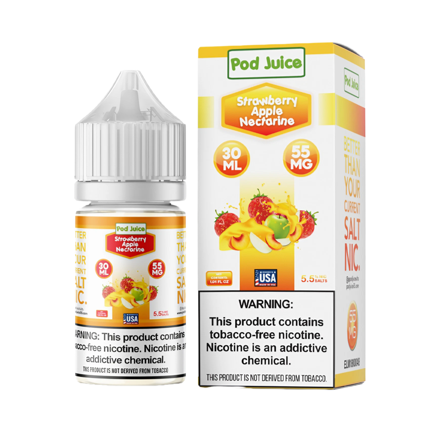 Pod Juice Strawberry Apple Nectarine 30Ml