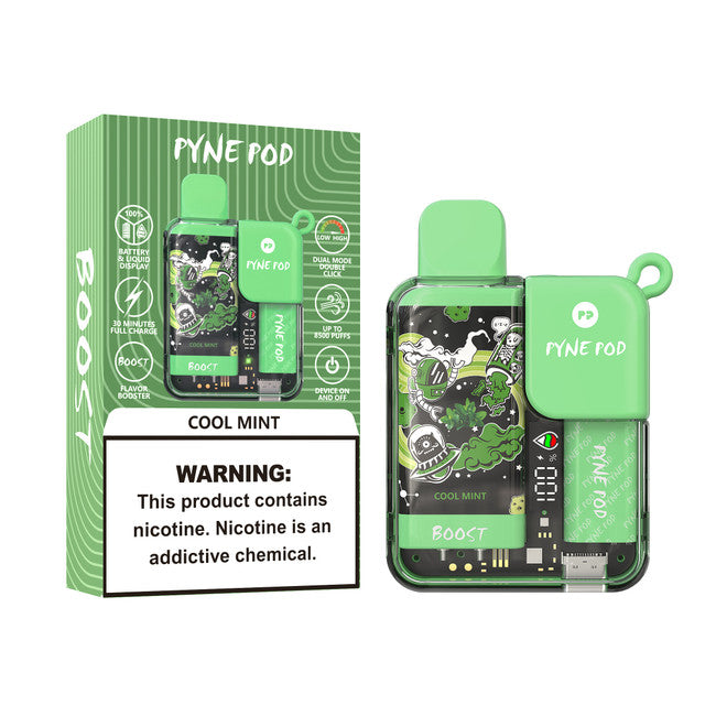 Pyne Pod Disposable Cool Mint 8500Puff 5% 5Ct