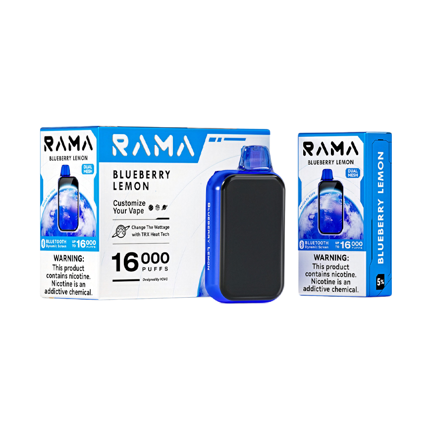 Rama Blueberry Lemon 16000Puff 5Ct