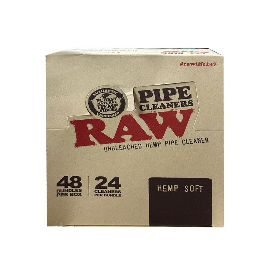 Raw Hemp Soft Hemp Pipe Cleaners 48Ct