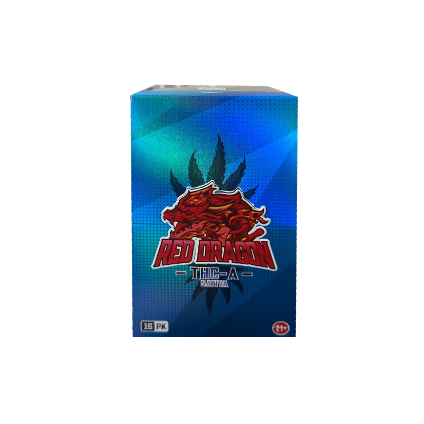 كوكيز التنين الأحمر الحيوانية Thc-A Sativa Pre Roll 1G 15Ct