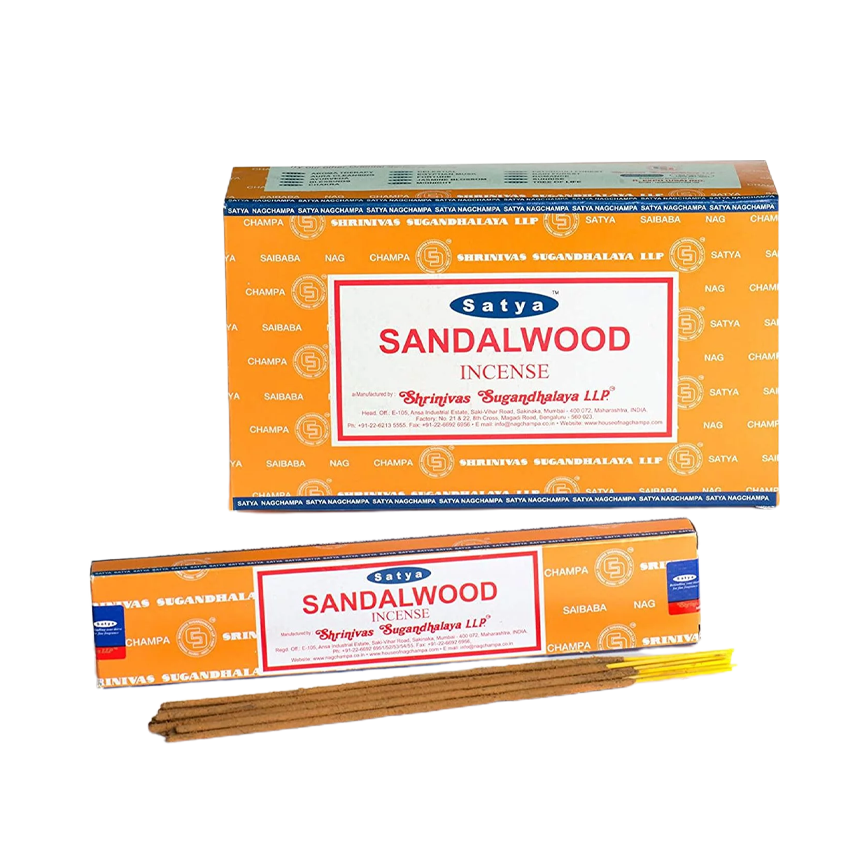 Satya Nag Champa Natural Sandal Incense 12Ct