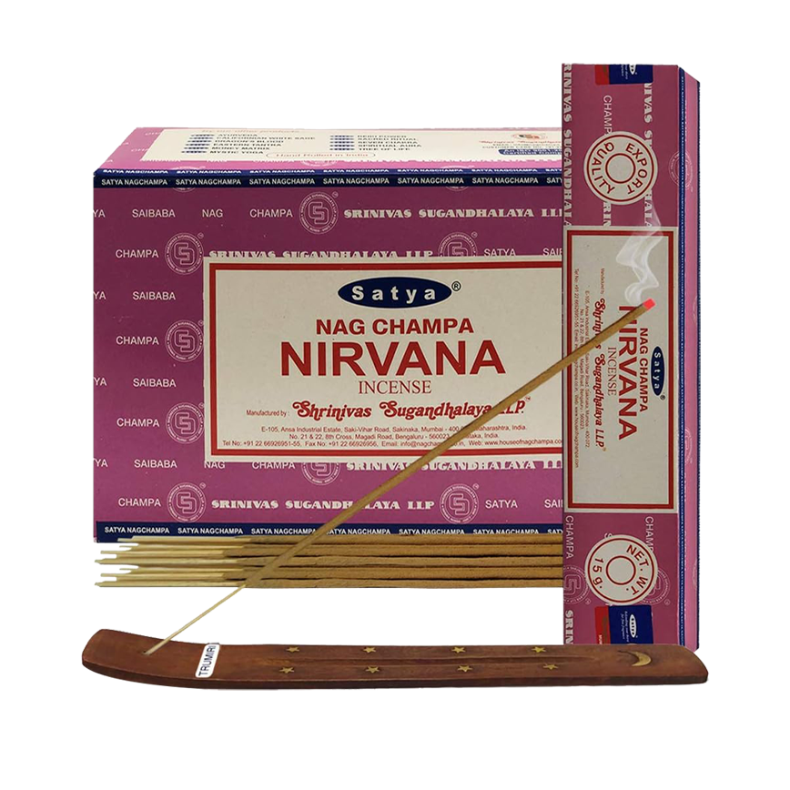 Satya Nag Champa Nirvana Incense Stick 12Ct