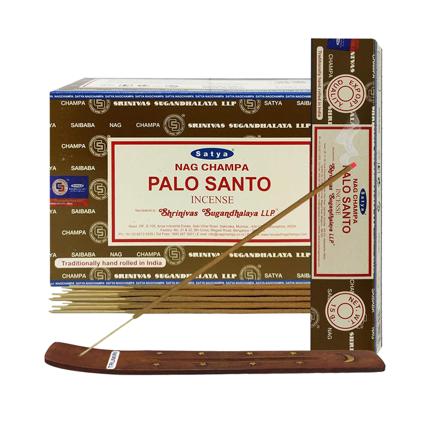 Satya Nag Champa Palo Santo Incense Stick 12Ct