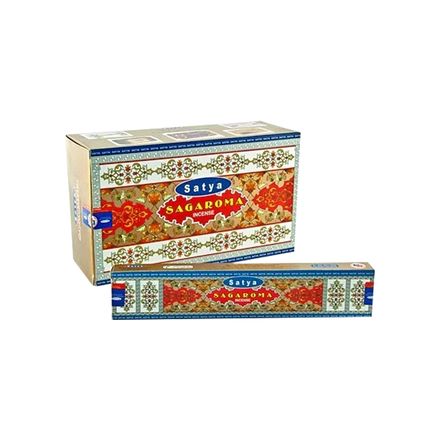 Satya Nag Champa Sagaroma Incense Stick 12Ct