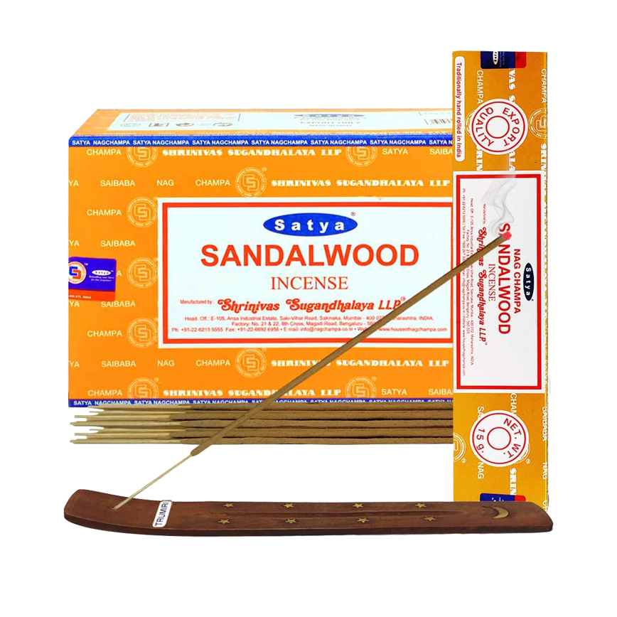 Satya Nag Champa Sandalwood Incense Stick 12Ct