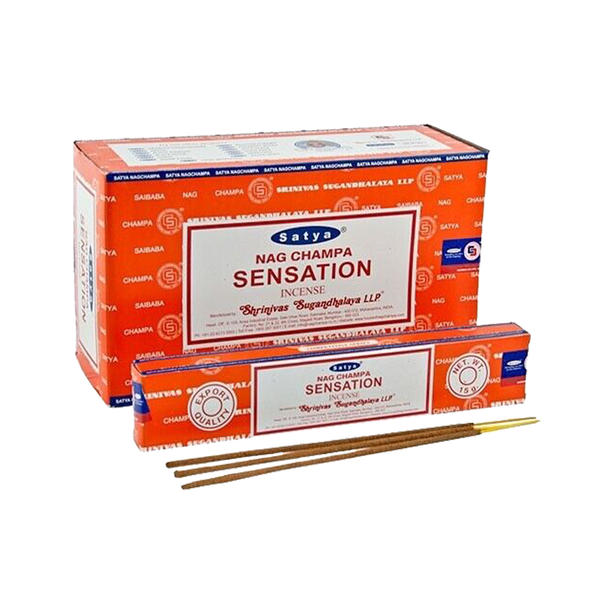 Satya Nag Champa Sensation Incense Stick 12Ct
