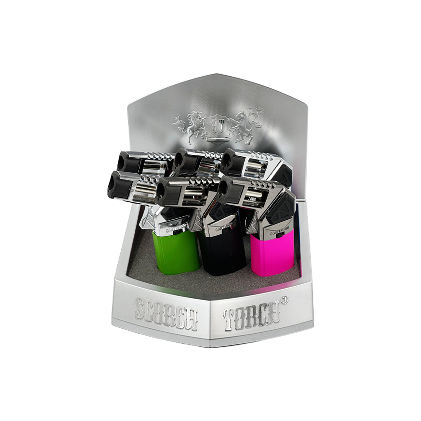 Scorch Torch Multi Flame Powerful Lighter -  6Ct