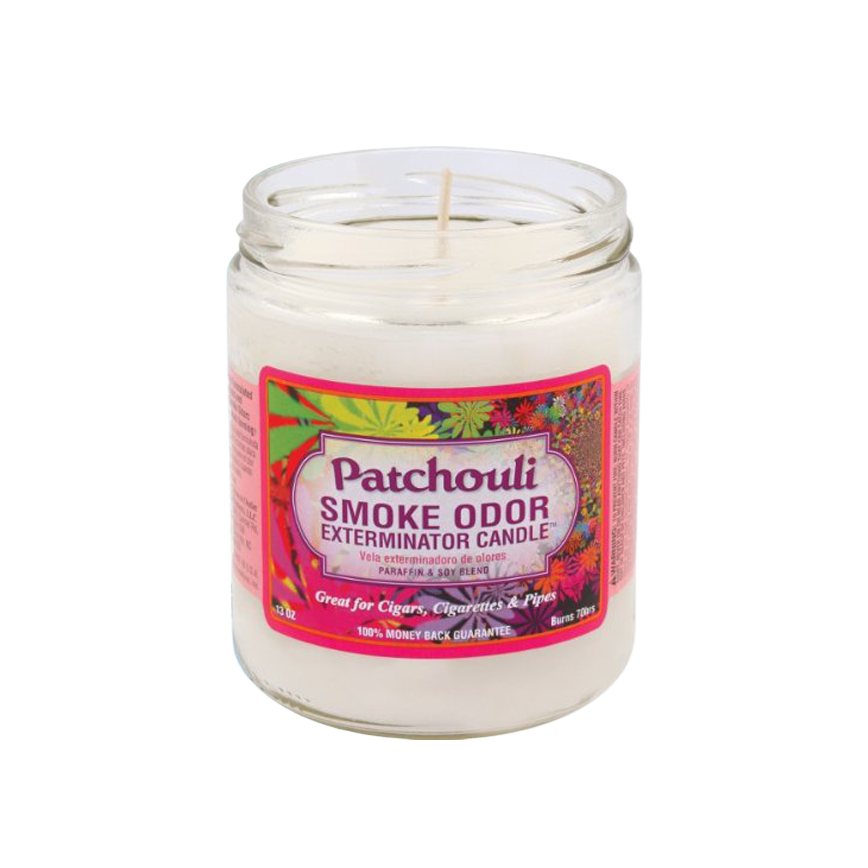 Smoke Odor Candle Patchouli Amber 13Oz