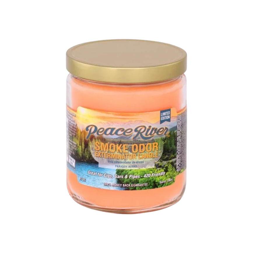 Smoke Odor Candle Lavender With Chamomile 13Oz