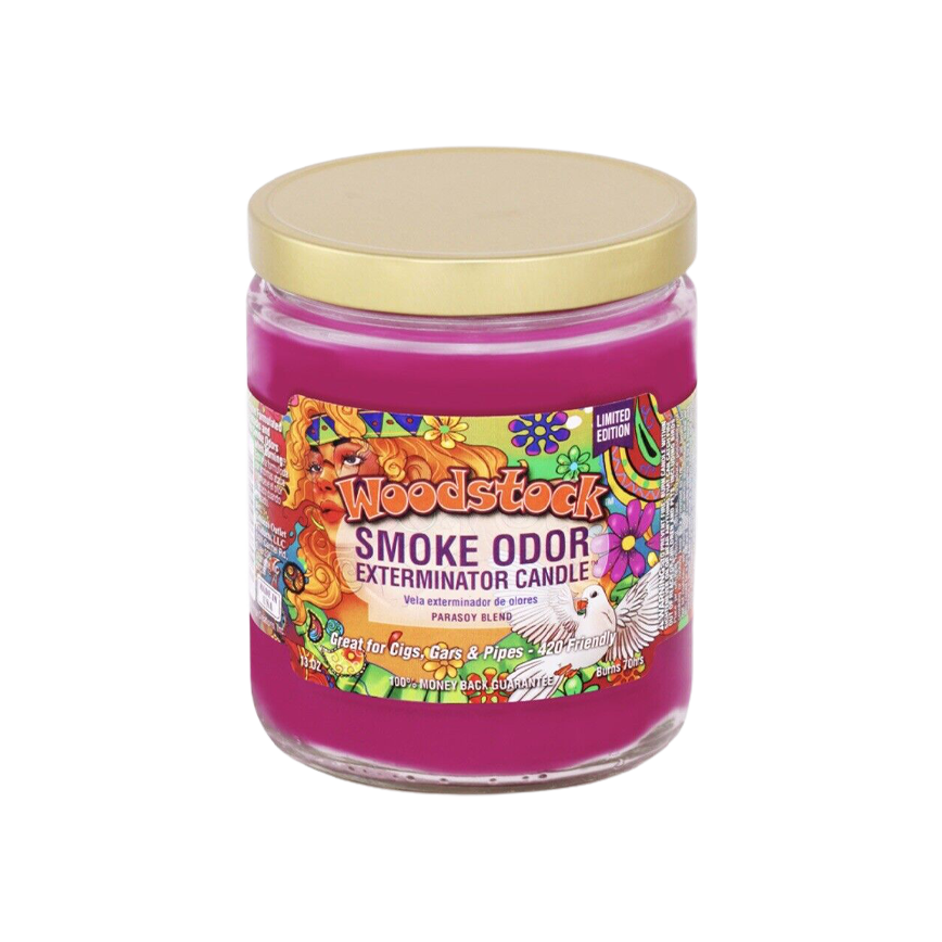 Smoke Odor Candle Woodstock 13Oz