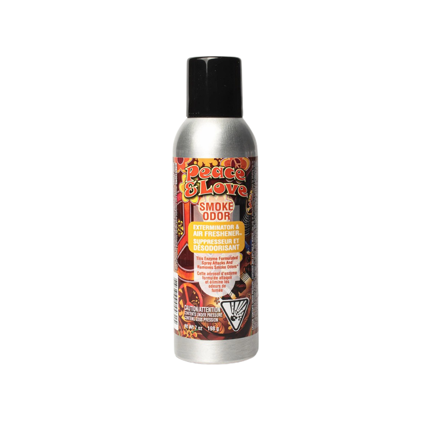 Smoke Odor Spray Peace & Love 7Oz