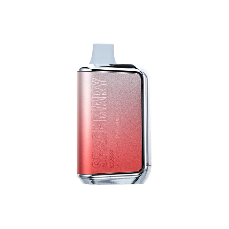 Space Mary Disposable Strawberry Snowcone  8000Puff 50Mg/Ml 10Ct