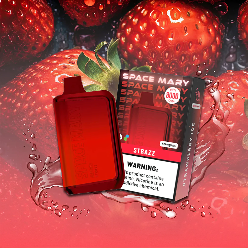 Space Mary Disposable Strazz  8000Puff 50Mg/Ml 10Ct