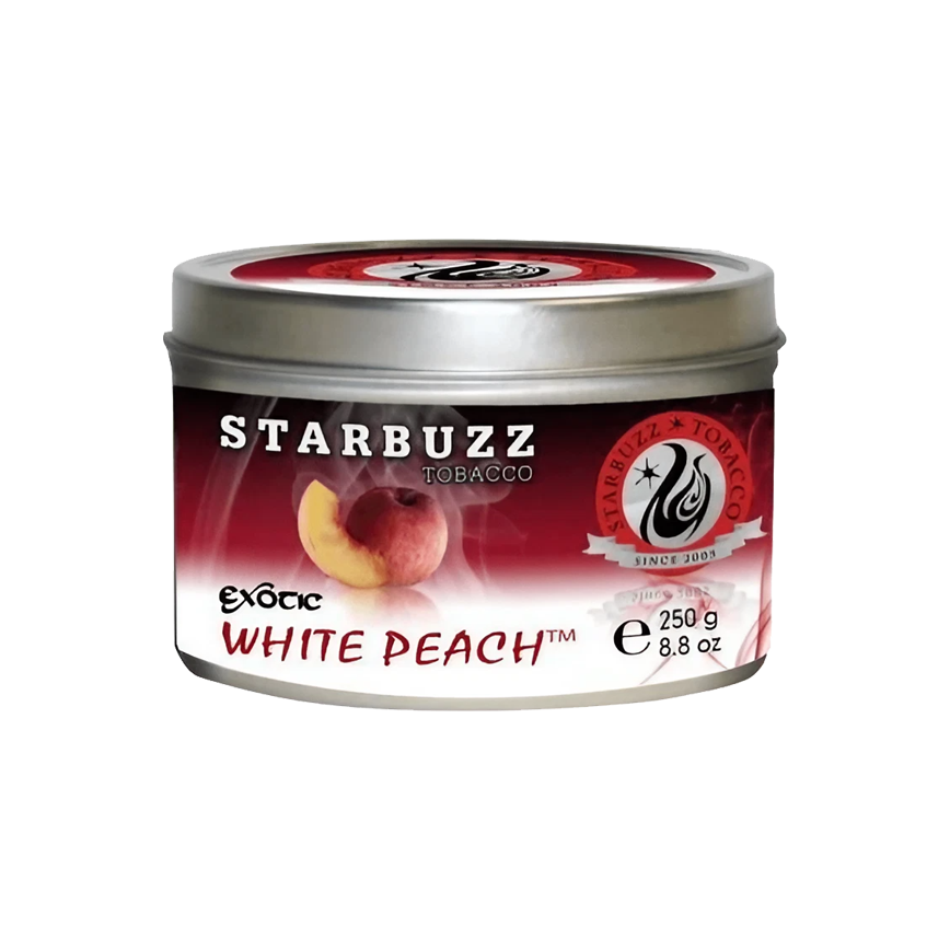 Starbuzz Hookah Tobacco Exotic White Peach Flavor