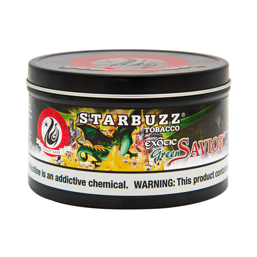 Starbuzz Hookah Tobacco Exotic Green Savior Flavor
