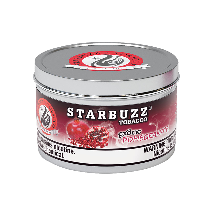 Starbuzz Hookah Tobacco Exotic Pomegranate Flavor
