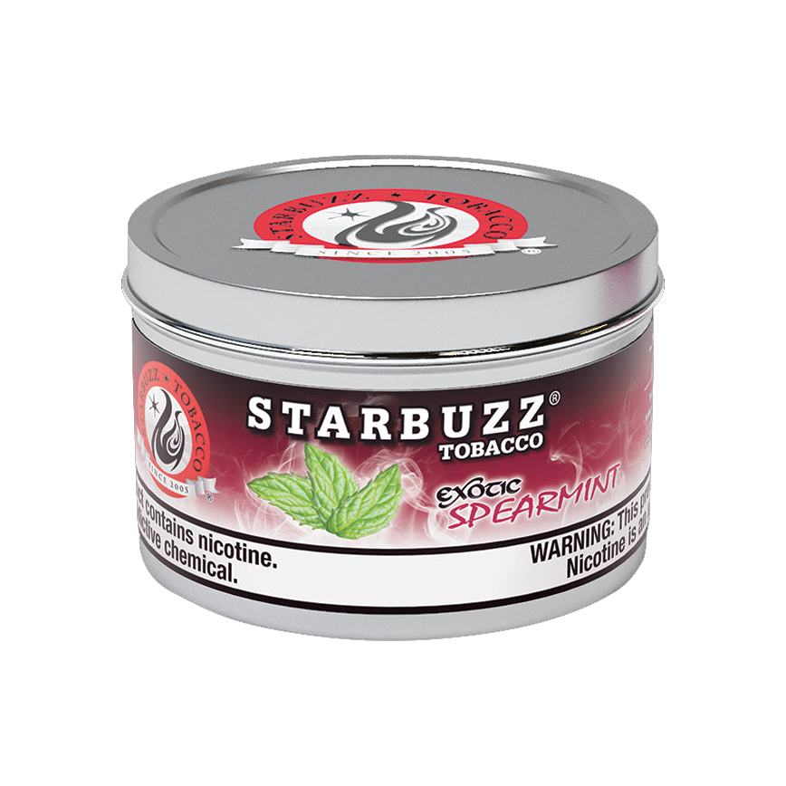 Starbuzz Hookah Tobacco Exotic Spearmint Flavor