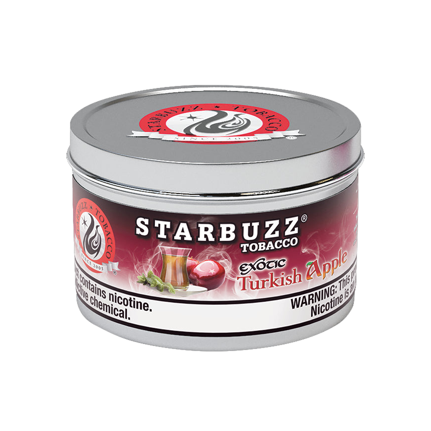 Starbuzz Hookah Tobacco Exotic Turkish Apple Flavor