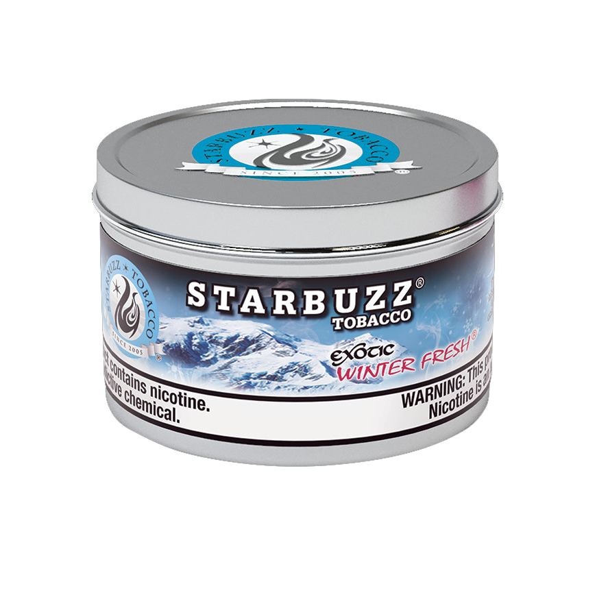 Starbuzz Hookah Tobacco Exotic Winter Fresh Flavor