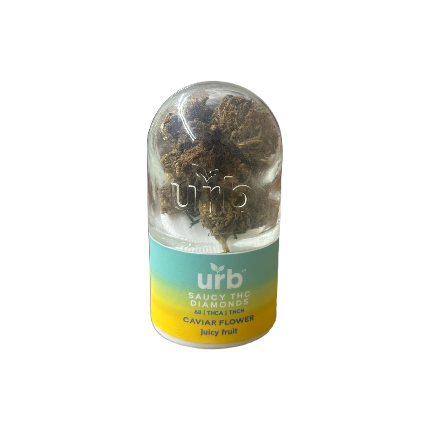 Urb Saucy THC Diamond D8 THCA THCH Caviar Flower