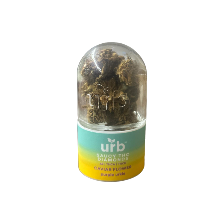 Urb Saucy THC Diamond D8 THCA THCH Caviar Flower