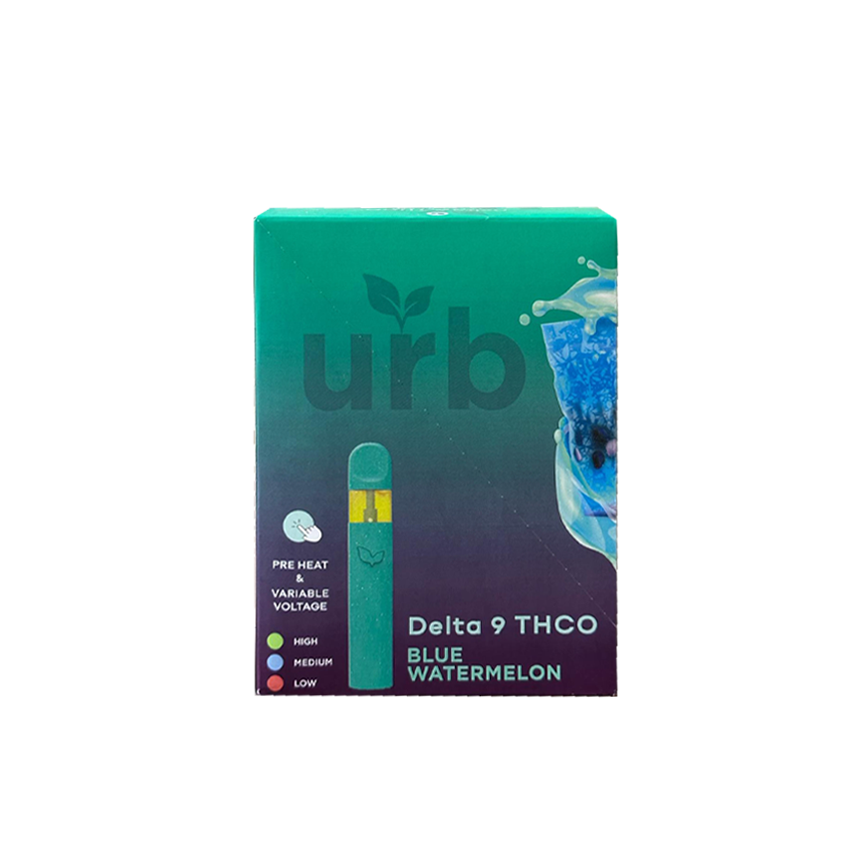 جهاز Urb 3G Vape D9 THCO Live الراتنج 6Ct