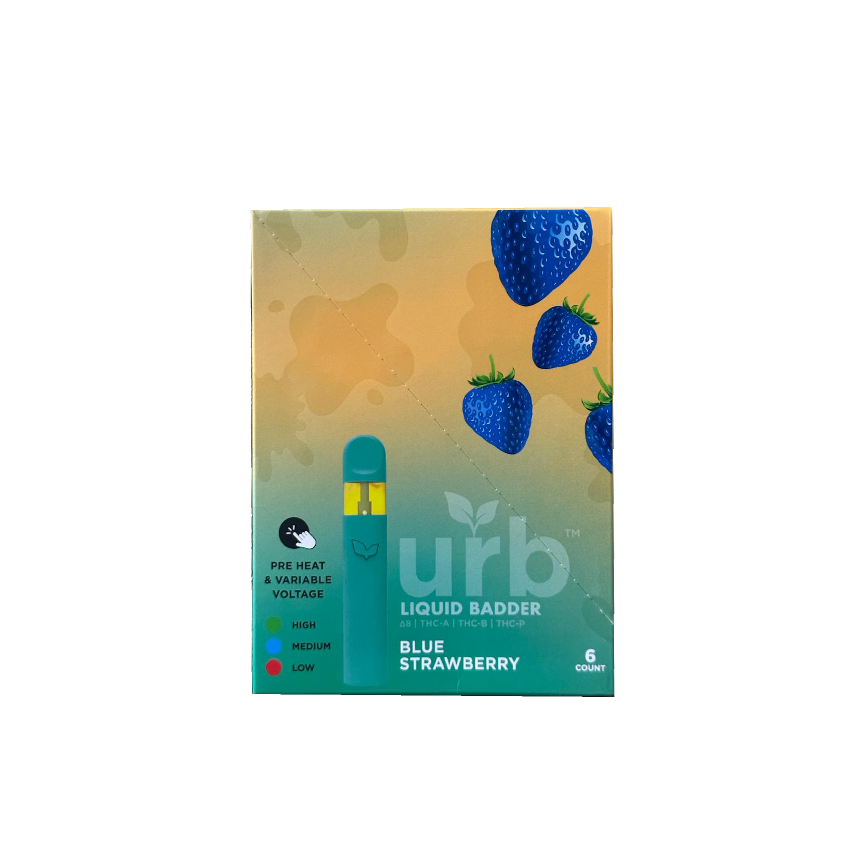 Urb Liquid Badder D8 THC-A THC-B THC-P 6Ct